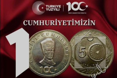 Cumhuriyet'in 100. Yılına Özel Hatıra Para Tanıtıldı