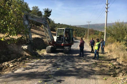 Manisa Demirci'deki derelerde kış öncesi temizlik