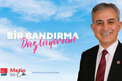 Metin Ok'tan Bandırmaya Yeni Yıl Kutlama Mesajı