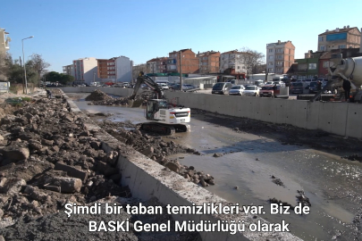 Karesi Petrol Ofisi yıkılıyor, Çay Deresi bitiyor