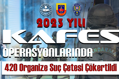 2023'te 420 Organize Suç Çetesi Çökertildi: İçişleri Bakanı Yerlikaya'dan Açıklama