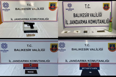 Gömeç'te Yapılan Operasyonda Uyuşturucu ve Silah Ele Geçirildi