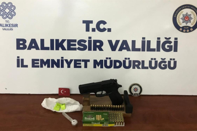 Bandırma'da Uyuşturucu ve Silah Operasyonu