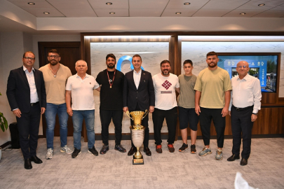 Başpehlivan Doğan’dan Başkan Akın’a Ziyaret