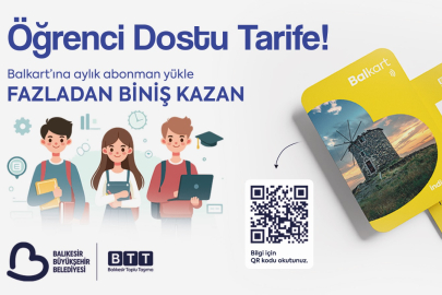 Balıkesir'den Öğrencilere Özel Uygun Fiyatlı Abonman Tarifeler