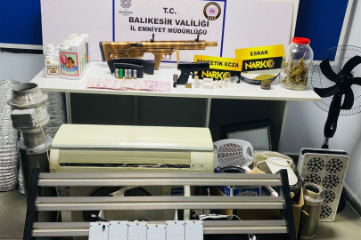Ayvalık'ta Narkotik Operasyonu: Uyuşturucu ve Silah Ele Geçirildi