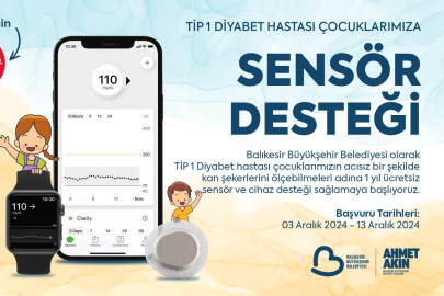 Diyabetli Çocuklara Ücretsiz Cihaz Desteği