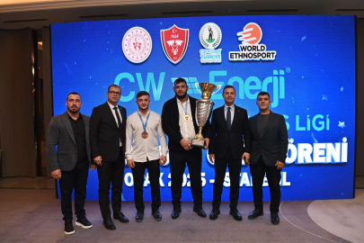 Balıkesirli Pehlivanlara Ödül Töreni