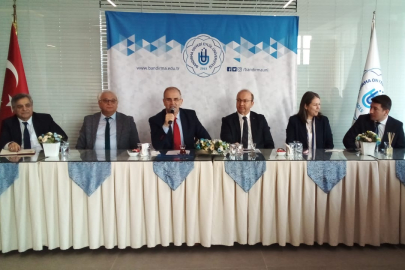 Bandırma Onyedi Eylül Üniversitesi Basın Temsilcileriyle Buluştu