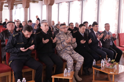 Kütahya'da şehitler ve gaziler için dua