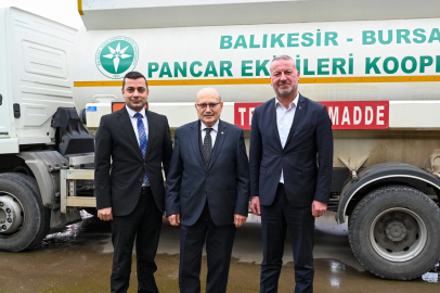 Bursa Karacabey Üretim ve İşletme Kooperatifi’ne 'Pancar Ekiciler'den destek