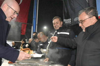 Ahmet Akın, Hal Esnafıyla Sahur Yaptı