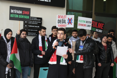 BTÜ'lü öğrenciler Gazze için tek yürek