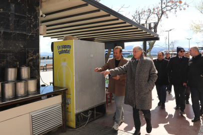 Mudanya sahilinde işgal ve seyyar denetimi