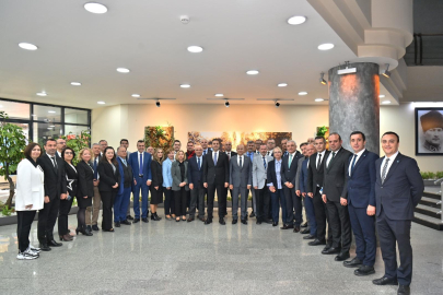 Başkan Akın, Üst Yönetimi ile Geçen Yılı Değerlendirdi