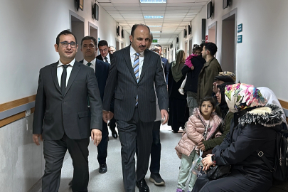 Konya'da Başkan Altay  hastaları ziyaret etti