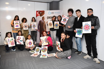 Balıkesir Büyükşehir’den Çocuklara Mandala Eğitimi