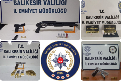 Balıkesir’de Şüpheli Araç ve Şahıslara Yönelik Uygulama: 57 Gözaltı
