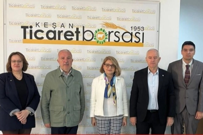 Keşan'da Uygulamalı Bilimler'den Ticaret Borsası'na ziyaret