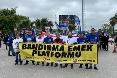 Bandırma’da 1 Mayıs İşçi Bayramı Coşkuyla Kutlandı