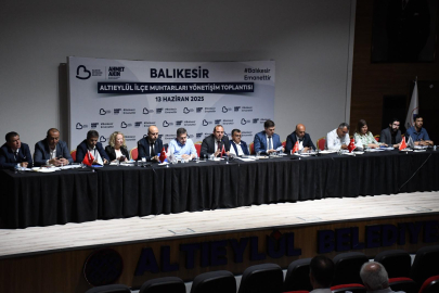 Altıeylül’de Muhtarlar Büyükşehir’le Bir Araya Geldi