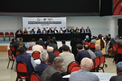 Büyükşehir Dursunbey’de Muhtarlarla Bir Araya Geldi