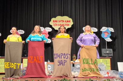 Sıfır atık tiyatrosu 10 bin çocuğa ulaşacak