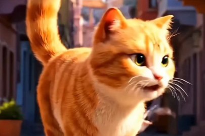 İstanbul İtfaiyesi vatandaşları 'Mırmır' kedisi ile uyardı!