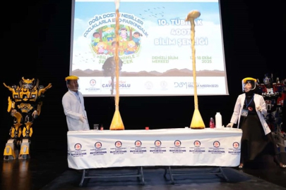 Denizli Bilim Merkezi’nde doğa dostu nesiller bilimle buluşuyor