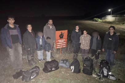 Edirne Uzunköprü'de 16 kaçak göçmen yakalandı