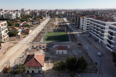 Konya Karatay’da yeni nefes alanı! Çimenlik Parkı tamamlanıyor