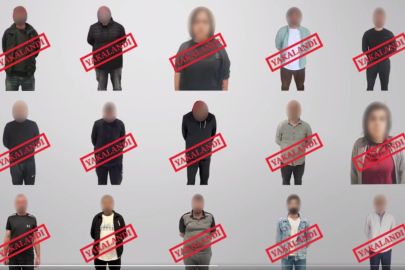 13'ü uluslararası 15 şüpheli Türkiye'de!