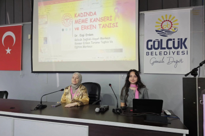 Kocaeli Gölcük'te 'Meme Kanseri Farkındalık Paneli' yoğun ilgi gördü