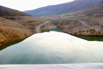 Ordu Korgan Barajı'nda su tutumuna başlandı