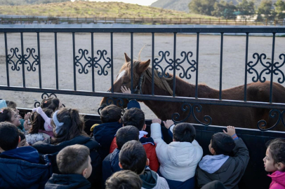İzmirli çocuklara hayvan sevgisi kazandırılıyor
