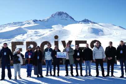 Kayseri Büyükşehir Türk Kayak Merkezleri Birliği'ni ağırladı