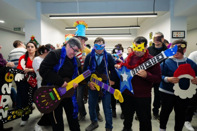 İstanbul'da Engelsiz Merkezde yeni yıl neşesi