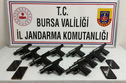 Bursa Gemlik’te ruhsatsız silah operasyonu: 4 tutuklama