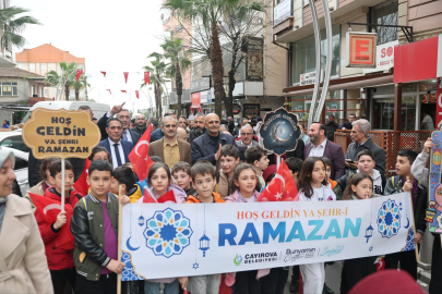 Kocaeli Çayırova’da Ramazan coşkuyla karşılandı