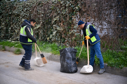 İzmir Bornova’da mahalle mahalle temizlik seferberliği