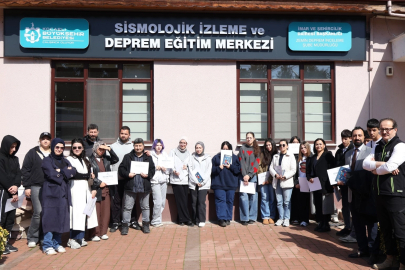 Kocaeli'de 'Beyaz Kalpler' afet gerçeğini deneyimledi