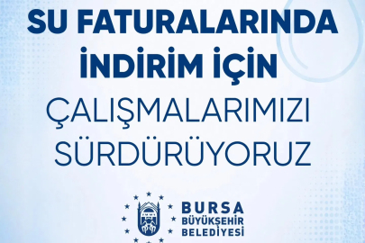 Bursa’da suya indirim geliyor