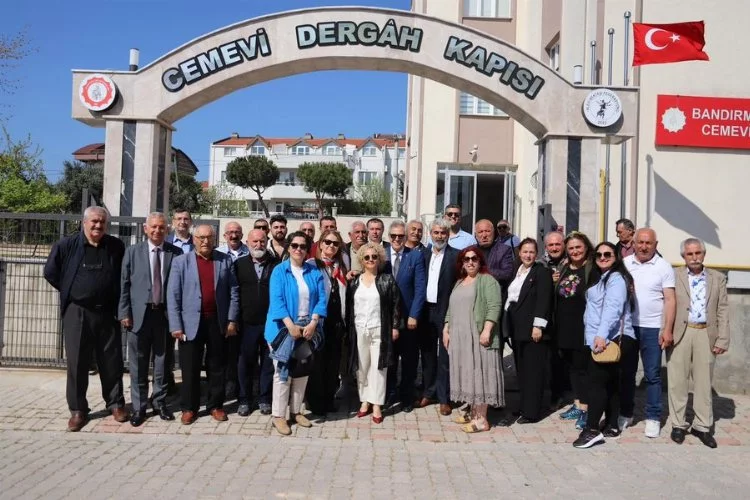 Başkan Dursun Mirza'nın Alevi Kültür Derneğine Bayram Ziyareti