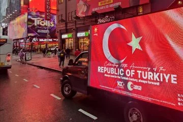 New York Türkiyenin 100. Cumhuriyet Yılını Coşkuyla Kutlandı